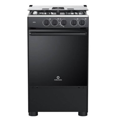 COCINA DE 4 HORNILLAS INDURAMA GOYA NEGRA