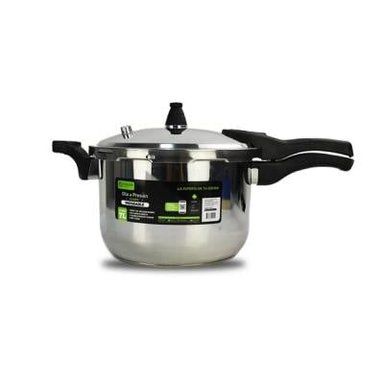 OLLA A PRESION ACERO INOXIDABLE C/EXTERNO 7LT 10116371