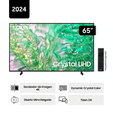 TELEVISOR SAMSUNG 65 CRYSTAL UHD 65DU8000 4K TIZEN OS SMART TV 2024