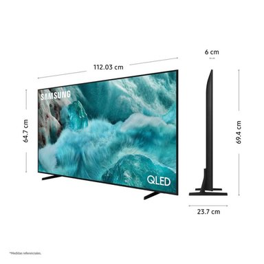 TELEVISOR SAMSUNG SMART TV 50' QLED 4K UHD QN50Q7FAAGXPE - 2