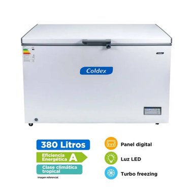 CONGELADORA COLDEX 380LT CH40PLUS BLANCO