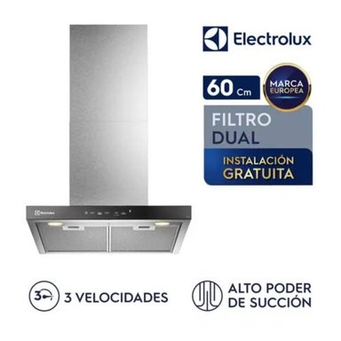 CAMPANA EXTRACTORA DECORATIVA ELECTROLUX-CE6TF 60 CM