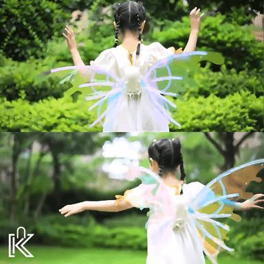 ALAS MARIPOSA MULTICOLOR CON LUZ, SONIDO Y MOVIMIENTO