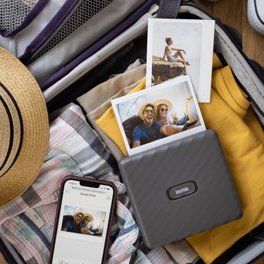 IMPRESORA INSTAX FUJIFILM  WIDE  LINK GRIS MOCA - 8