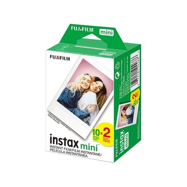 CÁMARA INSTAX FUJIFILM MINI 12 AZUL PASTEL + PACK PELÍCULA X20 + ESTUCHE + MINI ÁLBUM DE FOTOS - 5