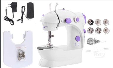 MINI MAQUINA DE COSER PORTATIL CON PEDAL - 1