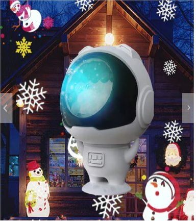 ASTRONAUTA PROYECTOR NAVIDEÑO - 1