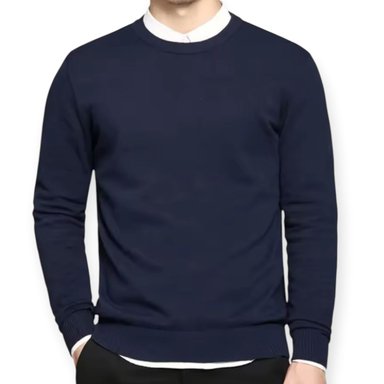 CHOMPAS DE HILO CUELLO REDONDO, EXCELENTE CALIDAD PARA HOMBRE 
IDEAL PARA OFICINA - 1
