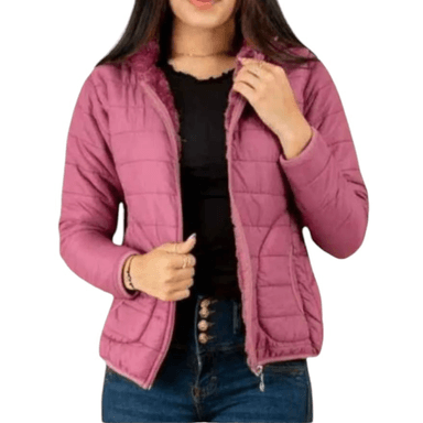 CASACA MUJER PUFFER SEMI-IMPERMEABLE ABRIGADOR PARA DAMA 
IDEAL PARA MOMENTOS DE FRIO.