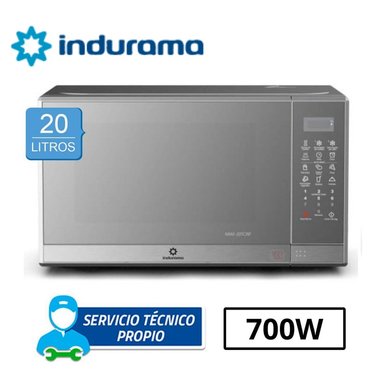 HORNO MICROONDAS INDURAMA 20L MWI-20TCRP 700W CROMA