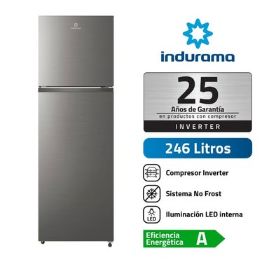 REFRIGERADORA INDURAMA RI-389I 246L CROMA