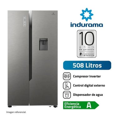 REFRIGERADORA INDURAMA RI-788D 514L NO FROST CROMA