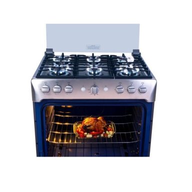 COCINA INDURAMA PARMA ZAFIRO CROMA 6 QUEMADORES - 2