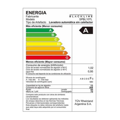 LAVADORA BLACKLINE 16KG CARGA SUPERIOR SPBL16TL GRIS - 6