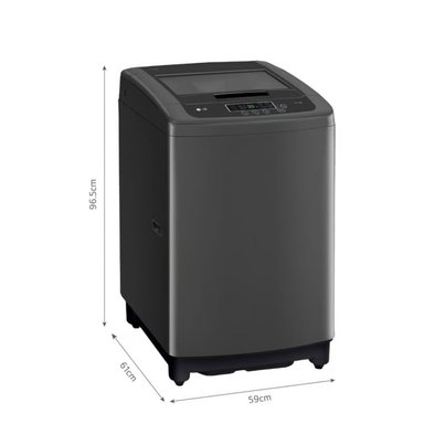 LAVADORA LG 13KG CARGA SUPERIOR WT13BPBK NEGRO CLARO - 2