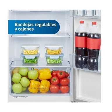 REFRIGERADORA INDURAMA RI-439DI TOP FREEZER NO FROST CROMA 324L - 5