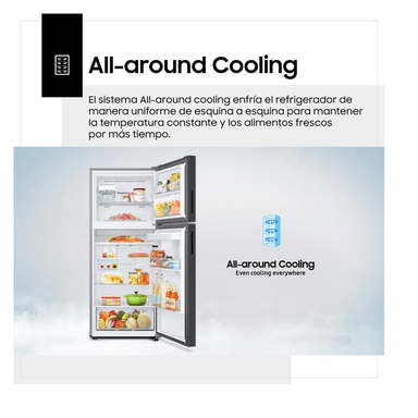 REFRIGERADORA SAMSUNG RT38DG6730S9 384LT - 3