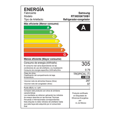 REFRIGERADORA SAMSUNG RT38DG6730S9 384LT - 6