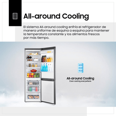 REFRIGERADORA SAMSUNG RB33J3230SAPE 328L NO FROST - 5