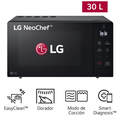 HORNO MICROONDAS LG  MH7032JAS 30 LITROS