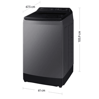 LAVADORA SAMSUNG 13KG WA13CG5441BD GRIS DIGITAL - 2