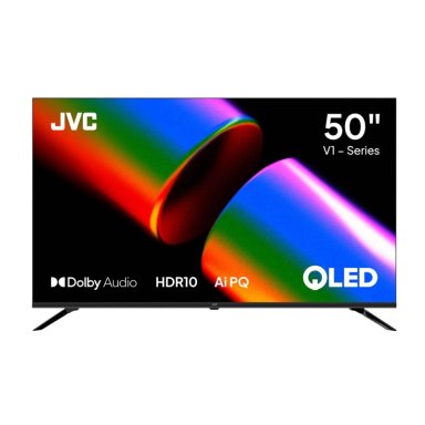 TELEVISOR JVC QLED 50 LT-50KM758 4K UHD GOOGLE TV