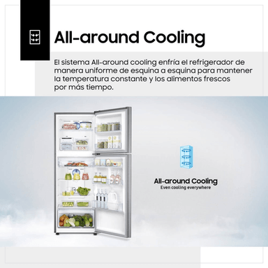 REFRIGERADORA SAMSUNG RT25FARADS8 255LT SILVER - 6