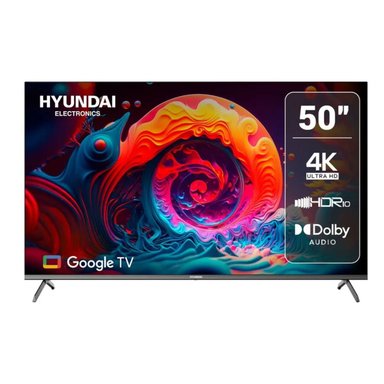 TELEVISOR HYUNDAI 50 HYLED5024G 4K UHD GOOGLE TV