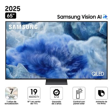 TELEVISOR SAMSUNG QLED 65 QN65Q8FAAGXPE TIZEN VISIÓN AI SMART TV 2025 - 1