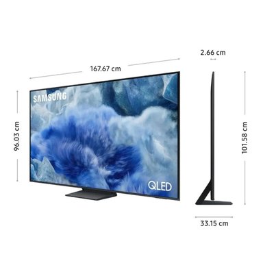 TELEVISOR SAMSUNG QLED 75 QN75Q8FAAG UHD 4K VISION AI 2025 - 2