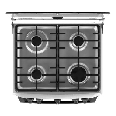 COCINA MABE CMP6010FG1 A GAS DE 4 HORNILLAS  SILVER - 5
