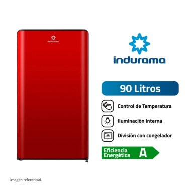 FRIGOBAR INDURAMA  90L RI-109R DEFROST ROJO