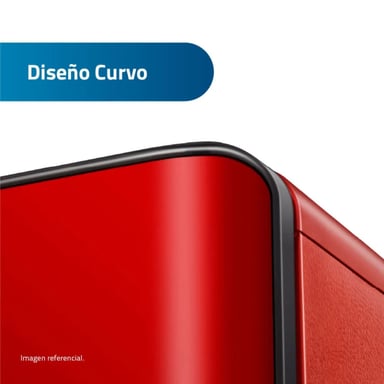FRIGOBAR INDURAMA 90L RI-109R DEFROST ROJO - 5