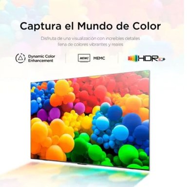 TELEVISOR TCL 50' 50V6C LED UHD 4K SMART TV 2025 - 2
