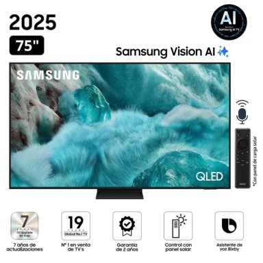 TELEVISOR SAMSUNG QLED 75 QN75Q7FAAGXPE VISIÓN AI SMART TV