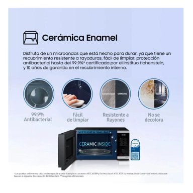 HORNO MICROONDAS CHEFF SAMSUNG 23L MS23DG4504ATPE - 8
