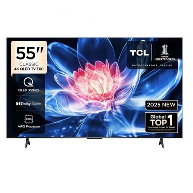 TELEVISOR TCL 55 55T6C 4K UHD QLED GOOGLE TV - 1