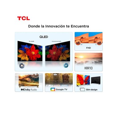 Televisor TCL 32 QLED Full HD Smart TV 32S5K Google TV - 4