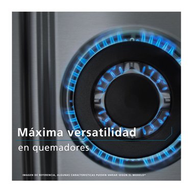 COCINA A GAS MABE 6 QUEMADORES CMP3020FN1 NEGRO - 8