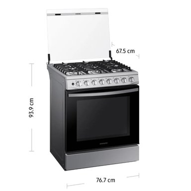 COCINA SAMSUNG  6 HORNILLAS CON PLANCHA NX52T5311PSPE - 2