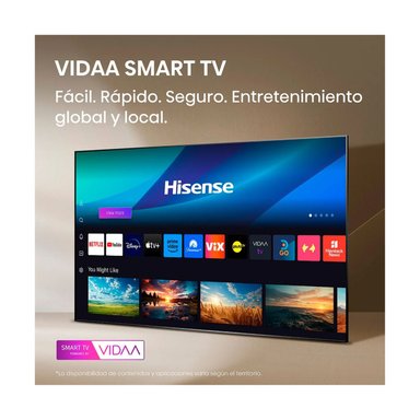 TELEVISOR HISENSE LED 32 SMART HD VIDAA 32A4NV 2025 - 10