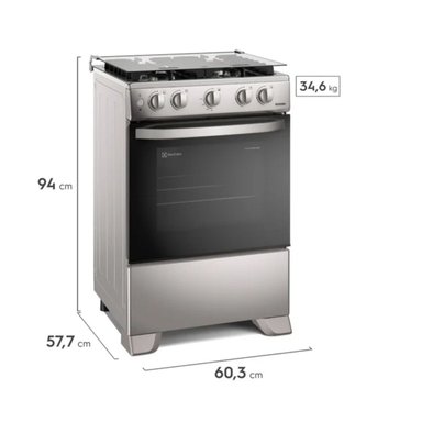 COCINA A GAS ELECTROLUX FE4ISR 4 HORNILLAS - 2