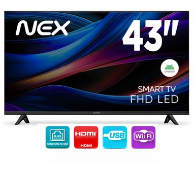 TELEVISOR LED 43 FULL HD TVLED43S NEX SMART TV ANDROID - 1