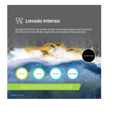 LAVADORA SAMSUNG 19KG ECOBUBBLE WA40F19E7CPE GRIS GRAFITO - 9