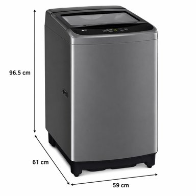 LAVADORA LG 13 KG WT13BVTB NEGRO CLARO - 2