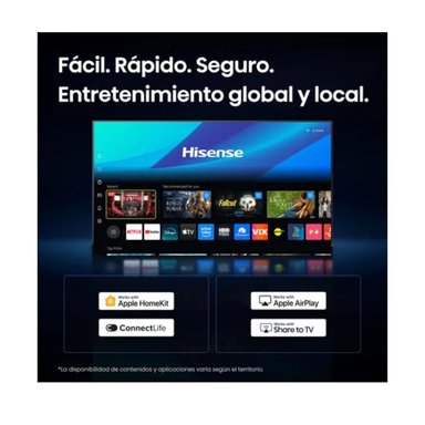 TELEVISOR HISENSE SMART TV 55 QLED 4K UHD 55QD5SV - 9