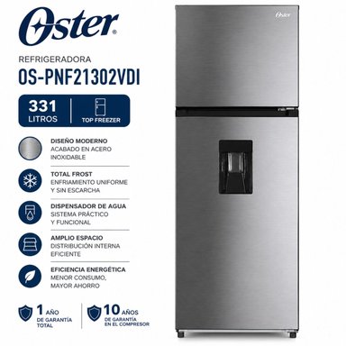 REFRIGERADORA OSTER 331LT OS-PNF21302VDI - 1