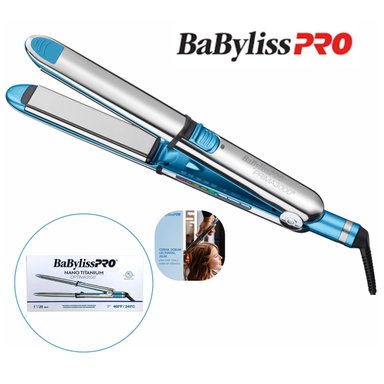 PLANCHA ALISADORA BABYLISS PROFESIONAL OPTIMA 3100 NANO TITANIUM