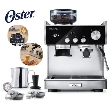 CAFETERA BARISTA OSTER CON BOMBA ITALIANA ESPRESSO PERFECT BREW MÁXIMA