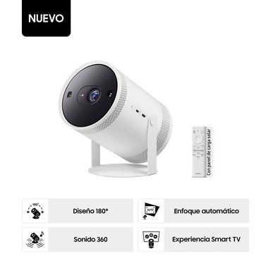 PROYECTOR SAMSUNG THE FREESTYLE 2DA GEN FULL HD F-SPLFF3CLA-06 - 2
